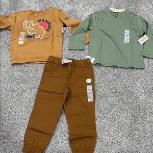 3 Kids Mammoth Sweatshirt and Outfit Set